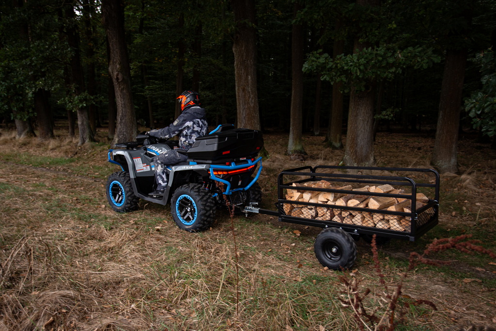 SHARK ATV TRAILER GARDEN 400 BLACK
