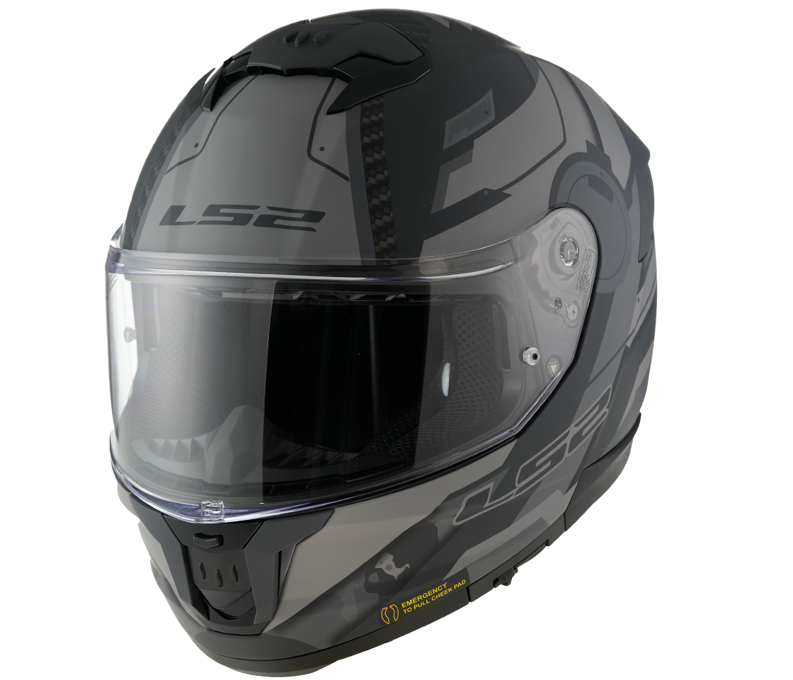 LS2 FF808 STREAM II SHADOW M.TITANIUM GREY-06