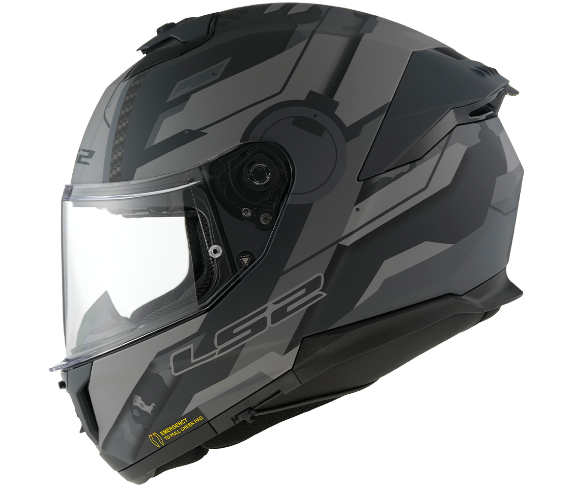 LS2 FF808 STREAM II SHADOW M.TITANIUM GREY-06