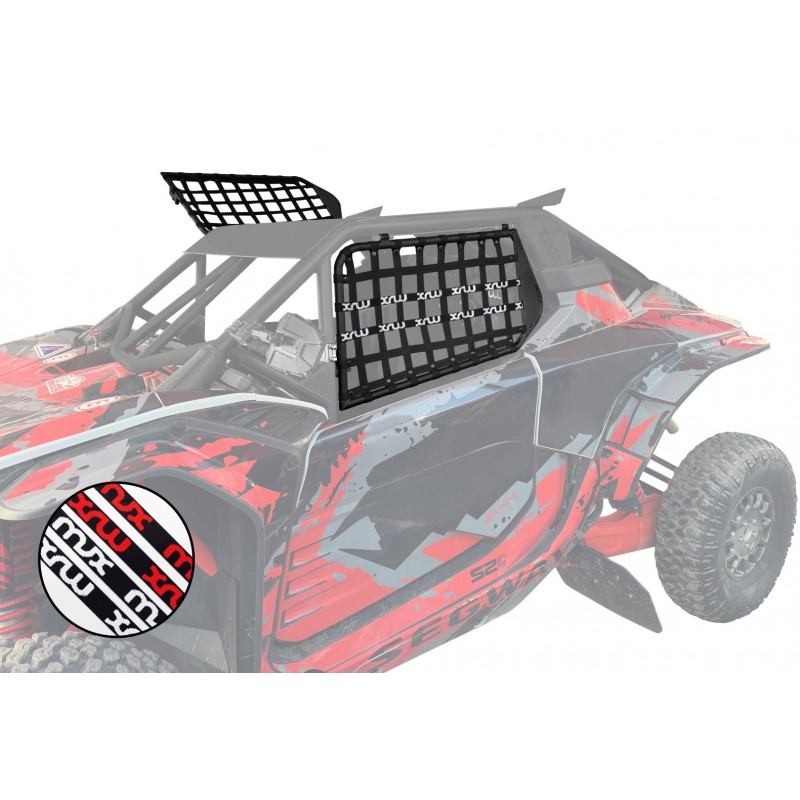 XRW UPPER DOOR NETS - SEGWAY SUPER VILLAIN SX20 (compatible with FMP cage)