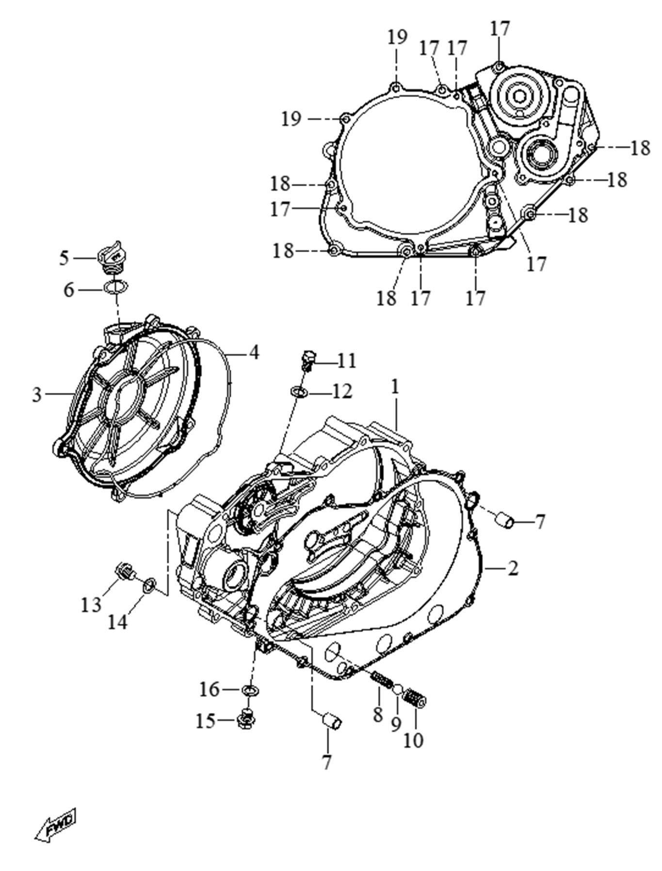 CRANK CASE COVER