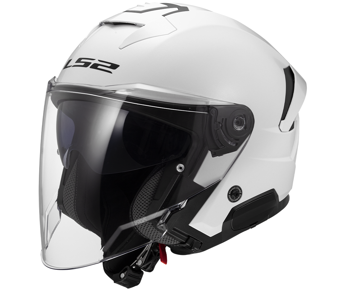 LS2 OF618 VERSO II SOLID WHITE