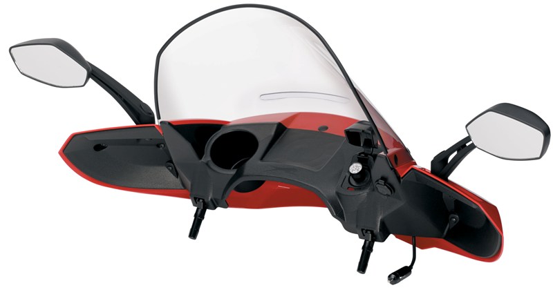 KIT,WINDSHIELD, TOURING-BLACK