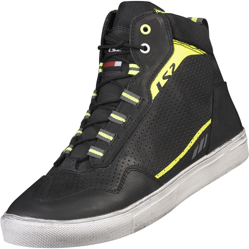 LS2 ZOE LADY BOOTS BLACK H-V YELLOW