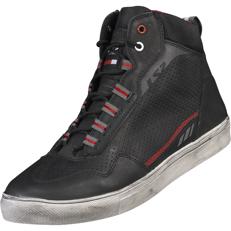 LS2 ZOE MAN BOOTS BLACK RED